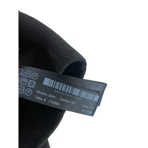 Massimo Dutti Womens Short Jacket Blazer S Small Brown Wool blend 6444/764 NWT - Picture 5 of 12